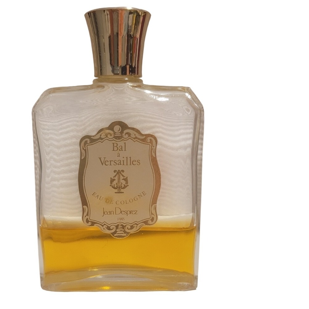 Vintage Jean Desprez Bal a Versailles Eau de Cologne Splash Bottle 2oz Partial
